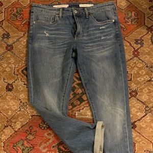 Pilcro and the Letterpress Slim Boyfriend Jeans